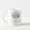 Buscar corona de la princesa tazas Cita