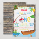Buscar pesca invitaciones Para niños