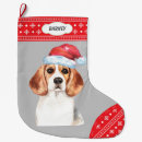 Buscar beagles calcetines navideños Perros