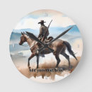 Buscar occidental relojes de pared Rústico