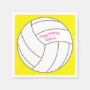 Buscar voleibol servilletas Niños