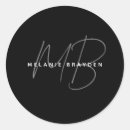 Buscar monogramas pegatinas Profesional