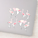 Buscar flamencos rosados pegatinas Animal