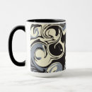 Buscar y remolino tazas Retro
