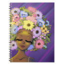 Buscar pelo negro cuadernos Marrón