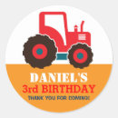 Buscar camión rojo pegatinas Para niños