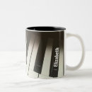Buscar instrumento tazas Teclas de piano