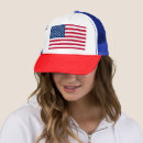 Buscar el cuarto de julio gorras Blanco rojo y azul