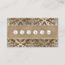 Buscar lealtad tarjetas de visita Sacador