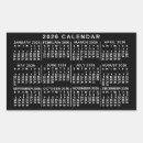 Buscar calendarios pegatinas Blanco y negro