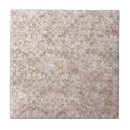 Buscar marrón y blanco azulejos Vintage