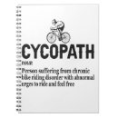 Buscar ciclista cuadernos Motocicleta