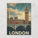 Buscar autobús del vintage postales Retro