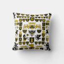 Buscar león de la heráldica cojines Real