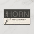 Buscar instrumentos tarjetas de visita Músicos