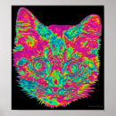 Buscar gato psicodélico posters Trippy