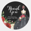 Buscar rosas rojas pegatinas De agradecimiento