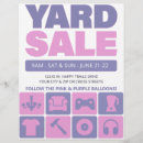 Buscar venta de garaje flyers Evento