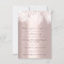 Buscar rose gold invitaciones Prometida