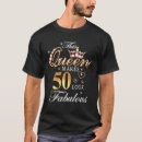 Buscar 50 años fabulosos camisetas Mujeres