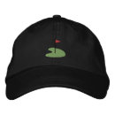 Buscar bandera bordadas gorras Rojo