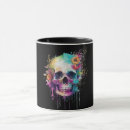 Buscar dia de muertos tazas Espeluznante