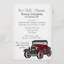 Buscar coches antiguos invitaciones Para él