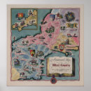 Buscar mapas del país posters Mapa de inglaterra