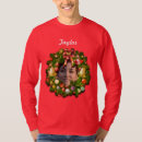 Buscar guirnalda del navidad camisetas Buenas fiestas