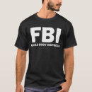 Buscar fbi camisetas Aplicación de ley