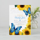 Buscar mariposas y girasoles tarjetas e invitaciones Invitados