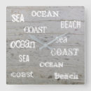 Buscar beach relojes de pared Sea