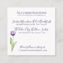 Buscar boda púrpura tarjetas de visita Morado