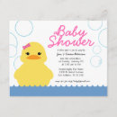 Buscar caucho ducky invitaciones Rosa