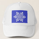 Buscar copo de nieve gorras Azul