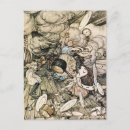 Buscar tragos del vintage postales Conejo blanco