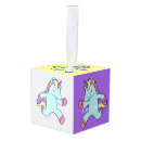 Buscar unicornio azul adornos Kawaii