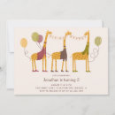 Buscar jirafa invitaciones Para niños