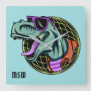 Buscar dinosaurio relojes de pared Frío