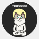 Buscar iluminación pegatinas Meditación