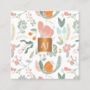 Buscar flor tarjetas de visita Clientes