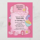 Buscar sleepover invitaciones Fiesta