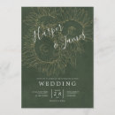 Buscar verde musgo invitaciones Floral