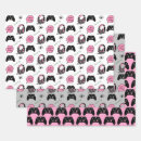 Buscar auriculares papel de regalo Rosa