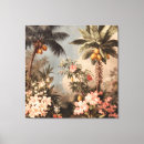Buscar palmera lienzos Vintage