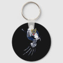 Buscar portero de hockey llaveros Red