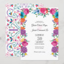 Buscar flores mexicanas invitaciones Floral
