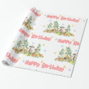 Buscar floral tropical papel de regalo Para niños