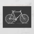 Buscar bicicleta blanco y negro postales Vintage
