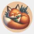 Buscar cute fox pegatinas Animales